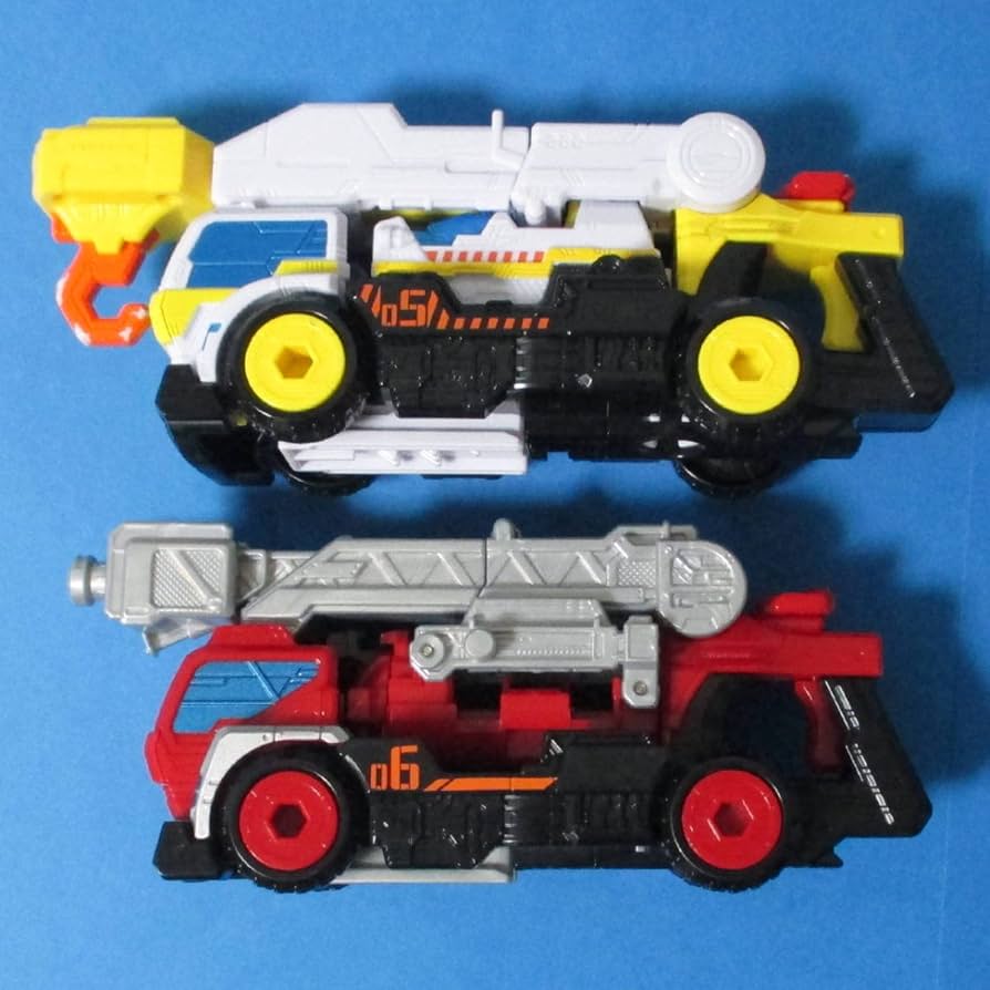 (未使用･未開封品)　快盗戦隊ルパンレンジャーVS警察戦隊パトレンジャー [VSビークルシリーズ] DXトリガーマシンクレーン&amp;トリガーマシンドリル bt0tq1u 快盗戦隊ルパンレンジャーVS警察戦隊パトレンジャー [VSビークル